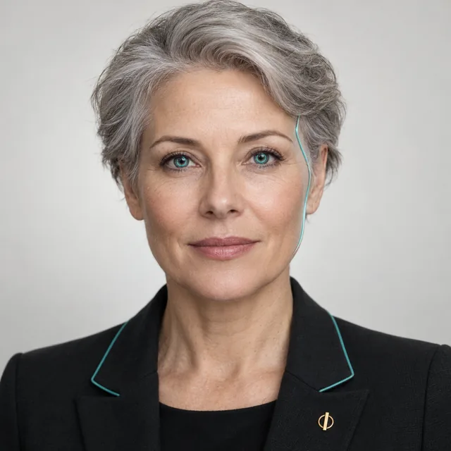 KI-generiertes Porträt von INSPR, digitaler Agent